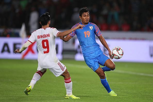 Narzary was a passenger on the pitch throughout his involvement